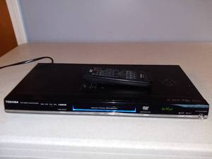lot 4955 image: Nice Toshiba DVD Player With Remote Tested And Working