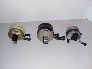 lot 5011 image: Lot of 3 Zebco Fishing Reels Untested