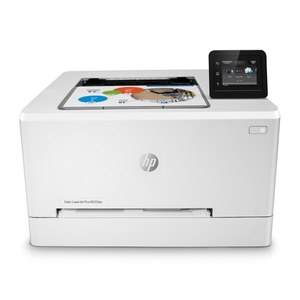 lot 28910 image: HP - LaserJet Pro M255dw Wireless Color Laser Printer - White