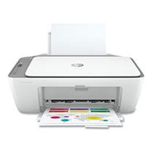 lot 28911 image: HP - DeskJet 2755 Wireless All-In-One Instant Ink-Ready Inkjet Printer - White