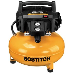 lot 28925 image: BOSTITCH BTFP02012 6-Gallon Pancake Compressor