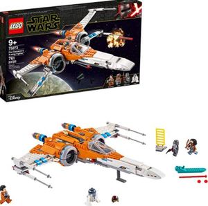 lot 28918 image: Lego Star Wars Poe Damerons X-wing Fighter 75273 Building Kit Toy