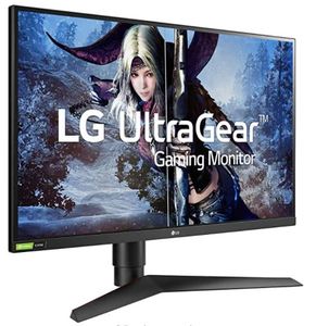 lot 28923 image: LG 27GL83A-B 27 Inch Ultragear QHD IPS 1ms NVIDIA G-SYNC Compatible Gaming Monitor, Black Retail $499.99