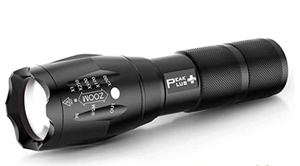 lot 28976 image: PEAK PLUS PROFESSIONAL FLASHLIGHT SERIES MULTI-PURPOSE TACTICAL LED FLASHLIGHT