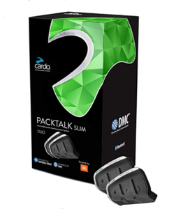 lot 439760 image: Cardo Scala Rider Packtalk Slim Solo Jbl Motorcycle Bluetooth Intercom Headset