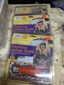 lot 66 image: (3) Flashing Safety Leashes