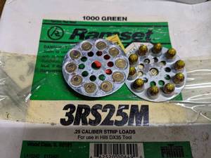 lot 69 image: (2000) .25 Caliber Strip Loads