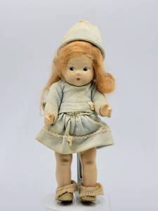 lot 7019 image: Vogue 1940s Toddles Painted Eyes Doll