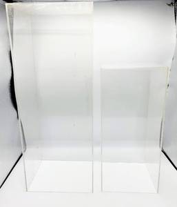 lot 7050 image: (2) Plexiglass  Acrylic Display Box Covers