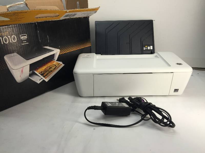 lot 1108 image: hp deskjet 1010 printer usb