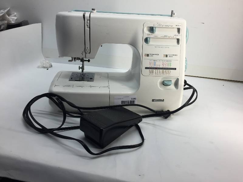 lot 1195 image: Sears Kenmore Sewing machine