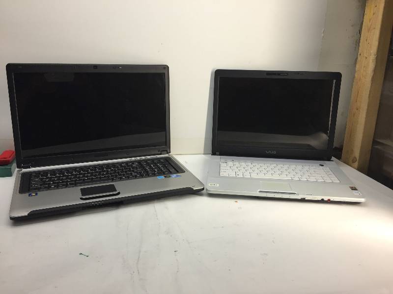 lot 1016 image: Lot of 2 laptops Sony & Nobilis fixer uppers