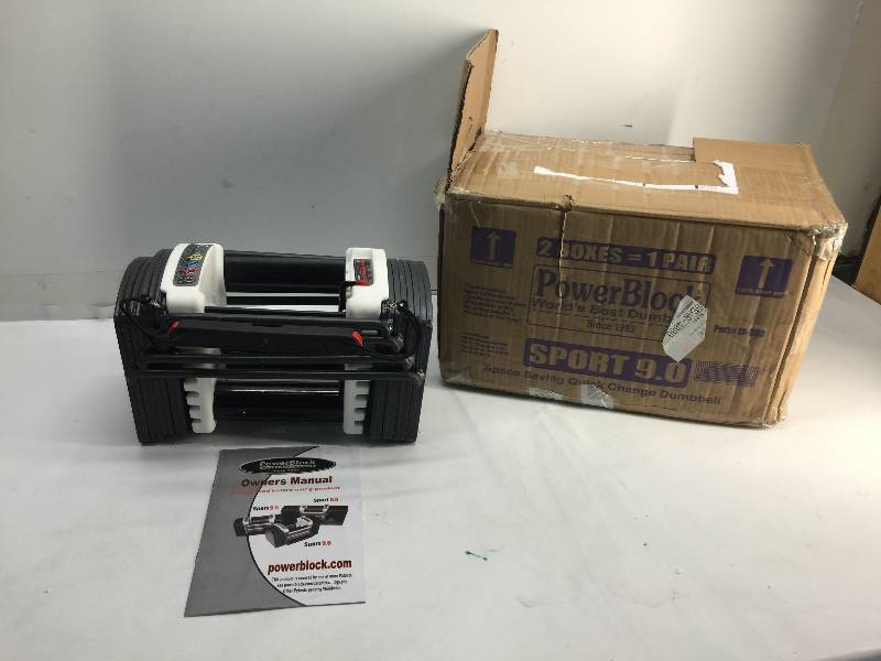 lot 1223 image: lot of 1 PowerBlock Sport 90 Stage