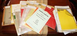 lot 5092 image: Large Lot of Vintage Sheet Music - Some very collectible