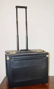 lot 5095 image: Rolling Catalog Case - Everything fits in this NICE CASE Appears to never have been used