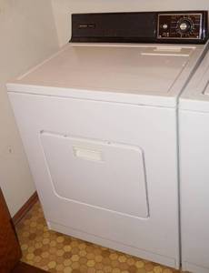 lot 5116 image: Kenmore Heavy Duty Clothes Dryer- M# 110.96350100 - In working Condition