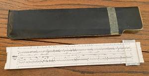 lot 5131 image: Vintage Slide Ruler with Case PICKETT Microline 120 - COOL