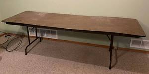 lot 5154 image: Folding Table - 8 feet long