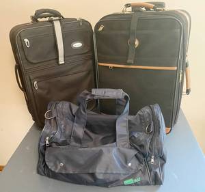 lot 5184 image: Lot of 3 Travel BagsSuitcases