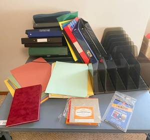 lot 5174 image: BIG Lot of Office Supplies - Nice Notebooks, Folders, Organizers and More