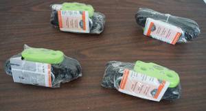 lot 5275 image: Lot of 4 NEW Tie-Down Ratchet Straps - TIE BOSS BRAND - Lock and Release with One Hand