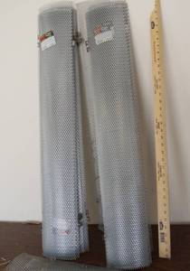 lot 5286 image: Lot of 20 Hinged Gutter Guards - Each is 3 feet long - QTY 20