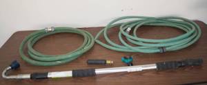 lot 5012 image: Gutter Cleaner Sprayer (Telescoping) w Splitter and Clogbuster