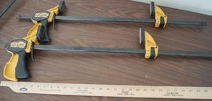 lot 5235 image: Lot of 2 Quick Grip Bar Clamp - Spreader Bars