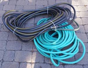 lot 5061 image: Lot of 2 Really Long GARDEN HOSES - Both nice