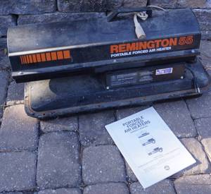 lot 5063 image: Portable Forced Air Heater - Remington 55