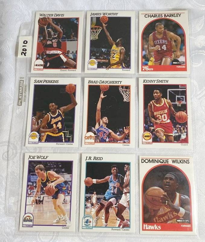 lot 97010 image: NBA HOOPS - Basketball Cards 1989-1991