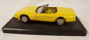 lot 93003 image: Collectible Yellow, Die Cast Official Pace Car, Convertible