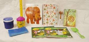 lot 93018 image: Lot of Learning Books, Soup Warm Containers and More