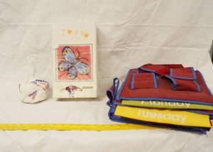 lot 93031 image: Closet Organizer Hanging Days of the Week Cubby Organizer- NICE  and More
