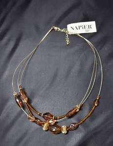 lot 14 image: NWT Napier Beaded Necklace