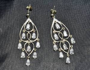 lot 59 image: Fashion Sterling Silver Earrings