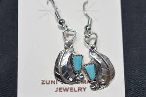 lot 44 image: Dangle Earrings by ZUNI Artist Amy Locaspino