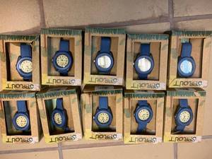 lot 149 image: Lot of 10 BlueBlack SPROUT Eco-Friendly Watches