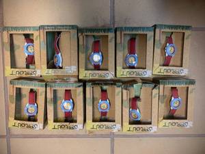 lot 150 image: Lot of 10 RedBlue SPROUT Eco-Friendly Watches