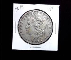 lot 155 image: 1878 Morgan Silver Dollar