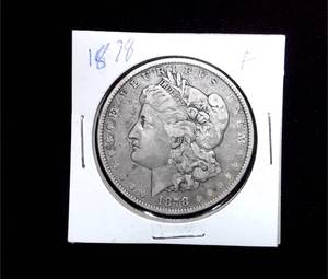 lot 156 image: 1878 Morgan Silver Dollar