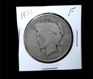 lot 171 image: 1922 Silver Peace Dollar