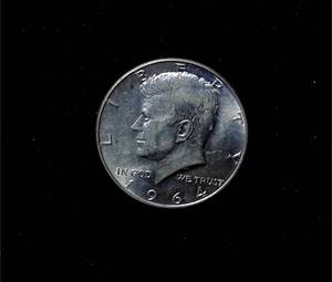lot 211 image: 1964-D Kennedy Half Dollar MS