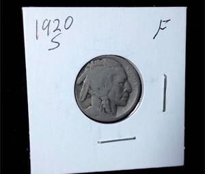 lot 234 image: 1920-S Buffalo Nickel