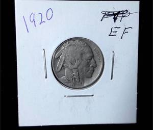 lot 235 image: 1920 Buffalo Nickel