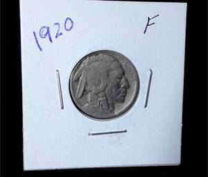 lot 236 image: 1920 Buffalo Nickel