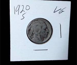 lot 237 image: 1920-S Buffalo Nickel