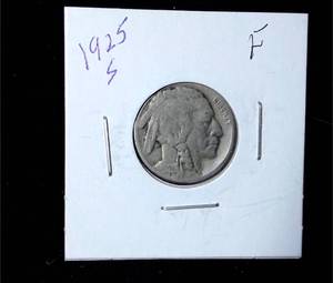lot 247 image: 1925-S Buffalo Nickel
