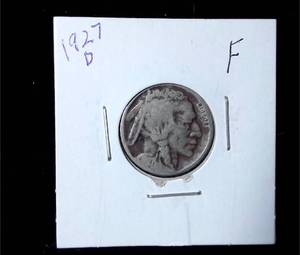 lot 248 image: 1927-D Buffalo Nickel