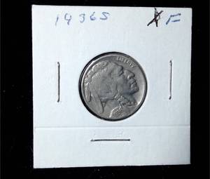 lot 256 image: 1936-S Buffalo Nickel